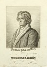 G. MEZEROTH (19.Jhd), Bildhauer Bertel Thorvaldsen (*1770), Sst. Romantik