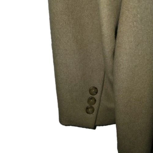 TALBOTS Italy 100% Camel Hair Blazer Jacket Size 12W Brown Beige Tan 4 Button - Picture 8 of 8