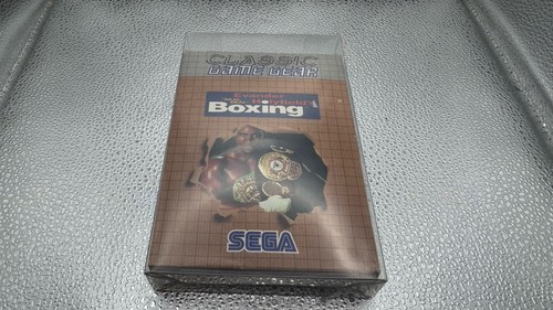 Evander Holyfield’s Sega Game Gear Ultra Rare Brown Classic mit Handbuch Retro #0445 - Bild 1 von 15