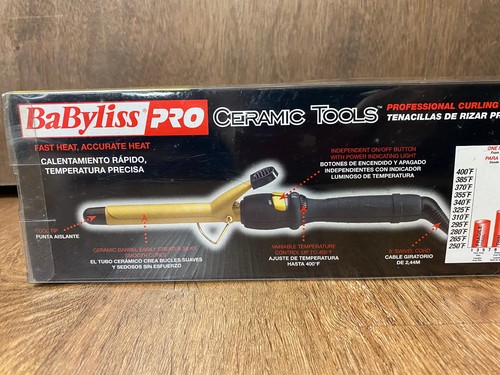 Babyliss Pro Ceramic Professional Curling Iron 3/4 Inch Barrel Size - Picture 5 of 8