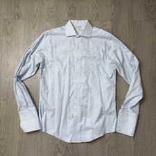 Brooks Brothers Non-Iron American Supima Cotton Dress Shirt 15.5-33 French Cuff