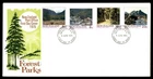 Mayfairstamps New Zealand FDC 1975 Scenery Forest Parks Combo First Day Cover aa