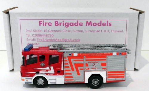 Fire Brigade Models 1/50 Scale FBM27 - Scania Shropshire Fire & Rescue Service - Picture 1 of 6