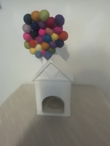 CASA DISNEY PIXAR UP CON GLOBOS Y PERSONAJES CARL & DUG FIGURAS DECORACIÓN - Imagen 7 de 8