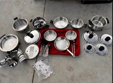 Lifetime Regalware Cookware Pots Pan MP5 Stock Pot Made USA Unused