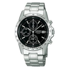 Seiko Selection Men's Quartz Chronograph Watch SBTQ041 Silver form JAPAN F/S