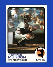 1973 Topps Set-Break #142 Thurman Munson VG-VGEX (crease) *GMCARDS*