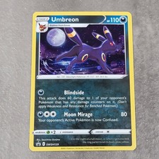 Pokemon TCG SWSH Evolving Skies Umbreon SWSH129 Black Star Cosmos Holo Promo NM