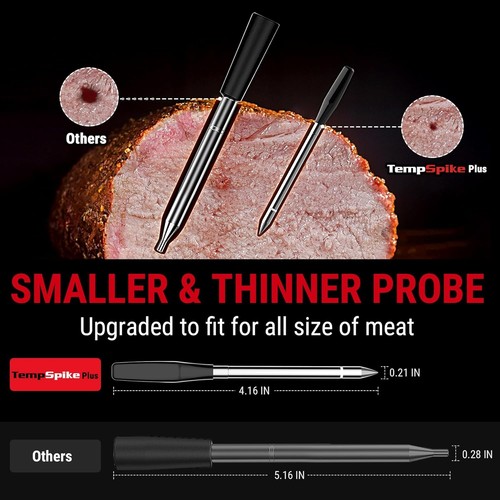 Ultra-Thin Probe Bluetooth Meat Thermometer - Picture 4 of 11
