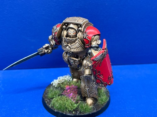 Forgeworld Galatus Dreadnought des Adeptus Custodes TOP BEMALT 1 - Bild 5 von 6