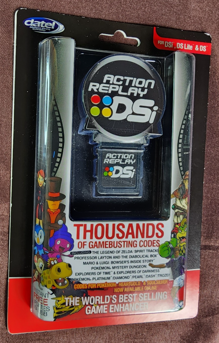 Datel Nintendo Lite Action Replay DSi DS Video Consoles Games for