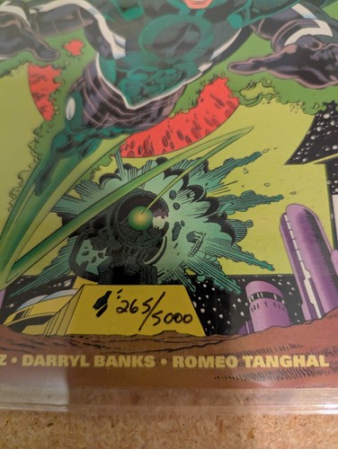 Green Lantern #50 Emerald Twilight: Signiert Romeo Tanghal, 265/5000 Sehr guter Erhaltungszustand/NM - Bild 7 von 8