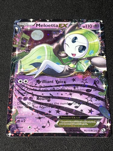 Meloetta EX RC11/RC25 ~ Radiant Collection ~ B&W Legendary Treasures ~ NM/Mint!! - Picture 2 of 5