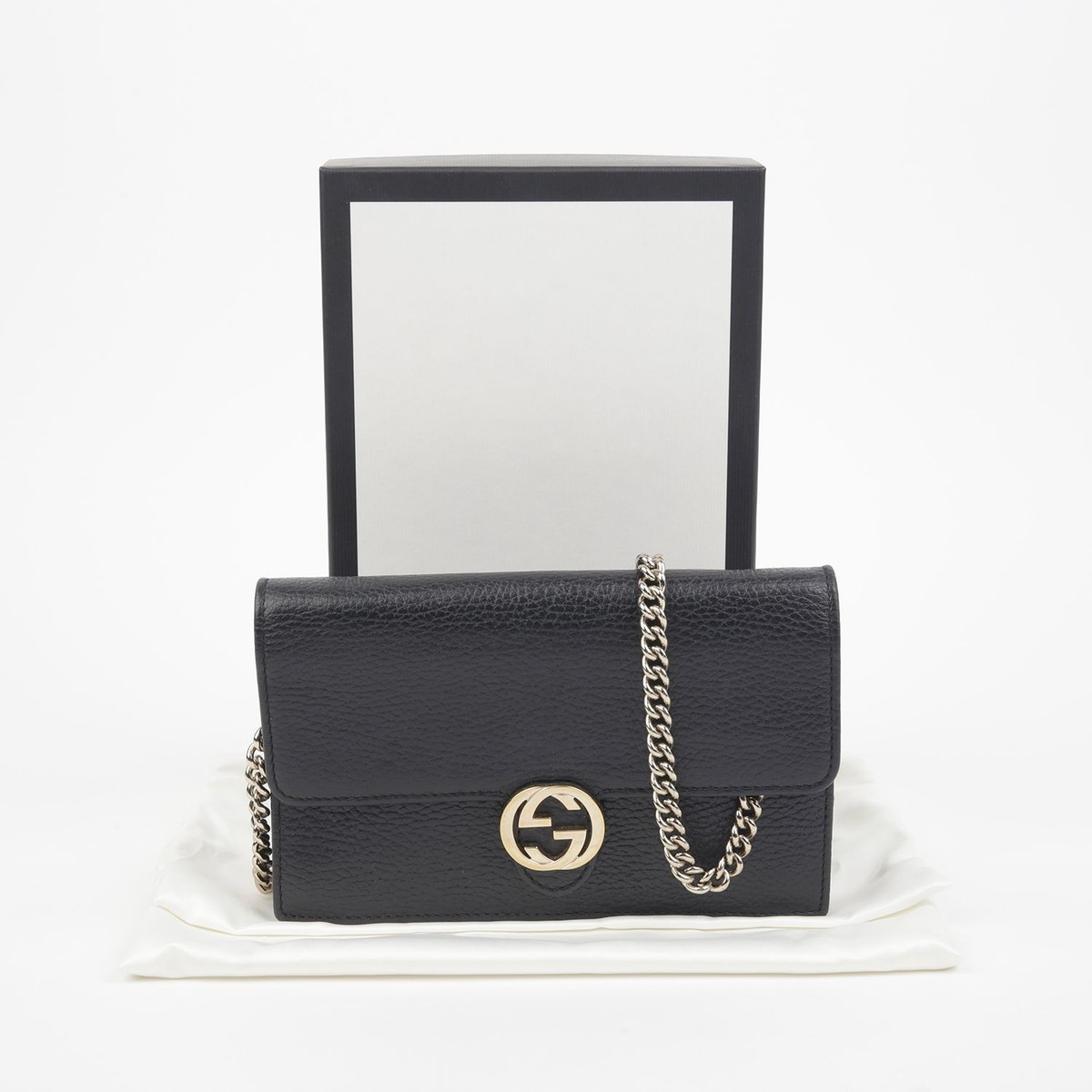 Gucci Interlocking Mini WOC Shoulder Crossbody Bag 615523