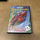 Hard Drivin' (Sega Genesis, 1991) Complete with Manual CIB Tested