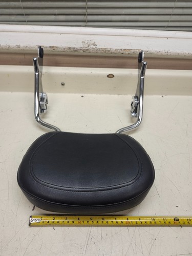 OEM Harley Davidson Passenger Backrest Quick Release Sissy Bar W/ Back Rest - Picture 4 of 7