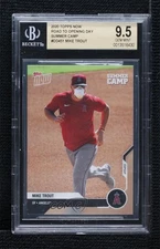 2020 Topps Now Road to Opening Day Summer Camp /3628 Mike Trout BGS 9.5 GEM MINT