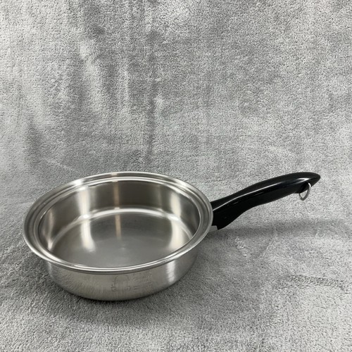 Vintage Kolonialware Topf Pfanne 8,5 Zoll Edelstahl Schwerlast T-304S 5-lagig USA - Bild 1 von 12