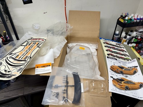 HPI Racing 17541 Porsche 911 GT3 RS 1/10 RC Body Set Drift Drifting NOS 997.1 - Picture 5 of 7