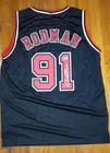 DENNIS RODMAN Autographed Signed  Chicago Basketball Jersey SWAU COA Auto