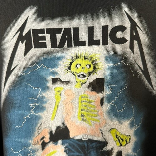 Vintage 1994 Metallica Ride The Lightning Hoodie Sz XL Artimonde Distressed - Picture 9 of 10