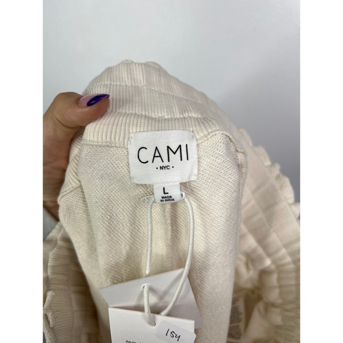 NWT Cami NYC Lynley Drawstring Elastic Jogger Pants Women's Ceramic Size: Large - Picture 8 of 11