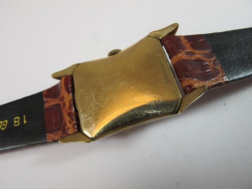 ELGIN DELUXE REF 5529 ALL GOLD FILLED VINTAGE RECTANGULAR CALIBER 672 - Picture 7 of 13