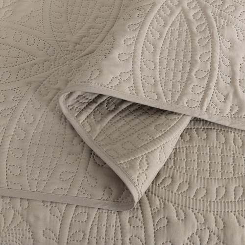 Chezmoi Collection Austin 3-piece Pinsonic Quilt Oversize Bedspread Coverlet Set - Picture 14 of 53