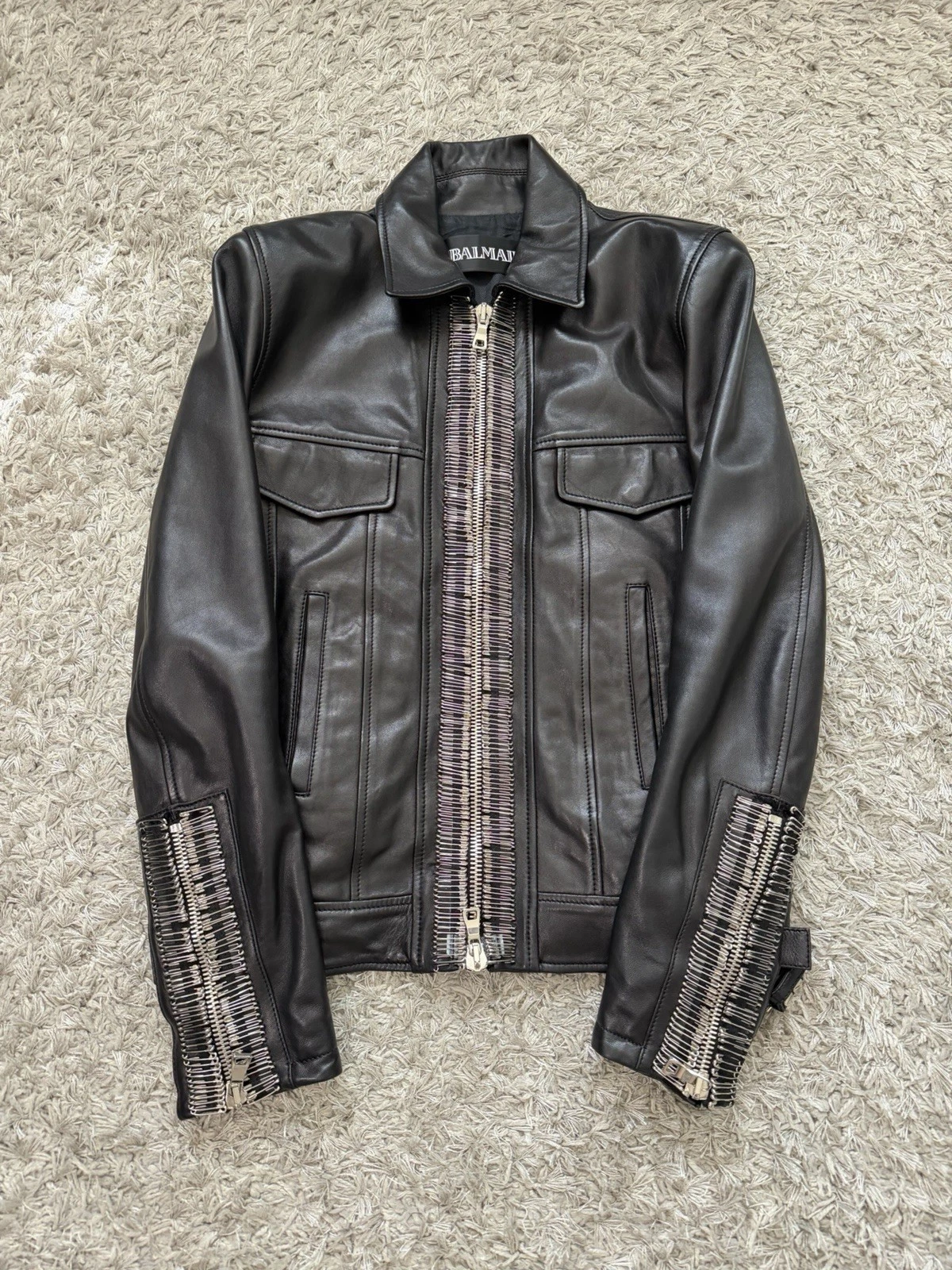 Balmain SS11 Safety Pin Jacket image 1