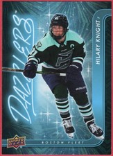 2024-25 Upper Deck PWHL Hockey Blue Dazzlers Hockey 