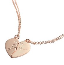 Taylor Swift UR My Lover BFF Necklace 2 Piece Heart NEW Box 