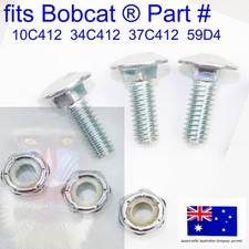 fits 3x Bobcat Bolt 37C412 LOCK NUT 59D4 T450 T550 T590 T595 T62 T630 T64 T650