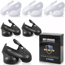 Tupeed 6 Pairs Shoe Boot Crease Preventers, Anti-wrinkle Shoe Protecto
