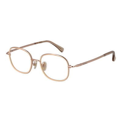 Max Mara MM5124-D 28A Designer Lunettes Femmes or Rose Rond 48mm
