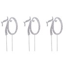  3 Pack Torte Deko Strasskuchentopper Formeller Sammelkuchentopper