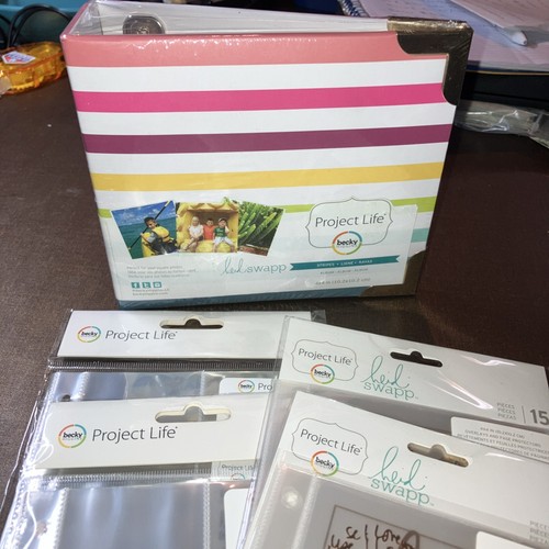 Heidi Swapp Project Life 4x4 Album Kit + Seiten + Schutzfolien + Overlays NEU LIEBE - Bild 2 von 7