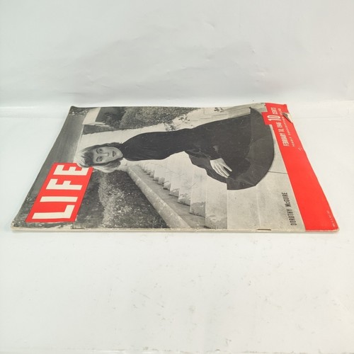 Life Magazine February 18 1946 Special Issue Dorothy McGuire No Label Amazing Ad - Picture 3 of 21