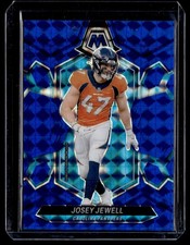 2024 Panini Mosaic Blue Prizm Josey Jewell 33/99 #33