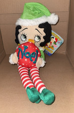Betty Boop Merry Messages Collection NOEL Christmas 2011 Plush pre-owned