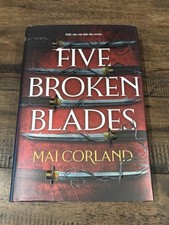 Five Broken Blades (Deluxe Limited Edition) by Mai Corland (2024, Hardcover)