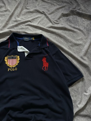 Ralph Lauren USA Poloshirt Herren L Crest Big Pony Preppy - Bild 4 von 10