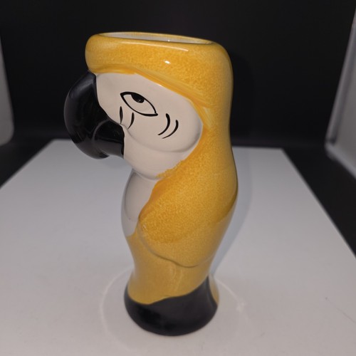 Vintage Tiki Tumbler Parrot Bird Yellow DW125B 7.75" - Picture 4 of 9