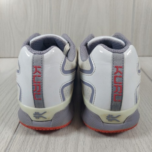 Zapatillas deportivas Kuru Carrera blancas rojas cómodas para correr zapatos para mujer talla 8 - Imagen 3 de 9