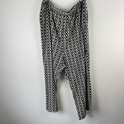 Fayt Label Womens Wide Leg Pants Size 24 Pockets Elastic Waist Casual Party