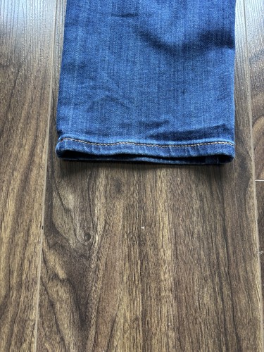 Levis 724 tiro alto recto Reino Unido (10) azul oscuro W28 L30 elástico regular PVP £120 - Imagen 12 de 17