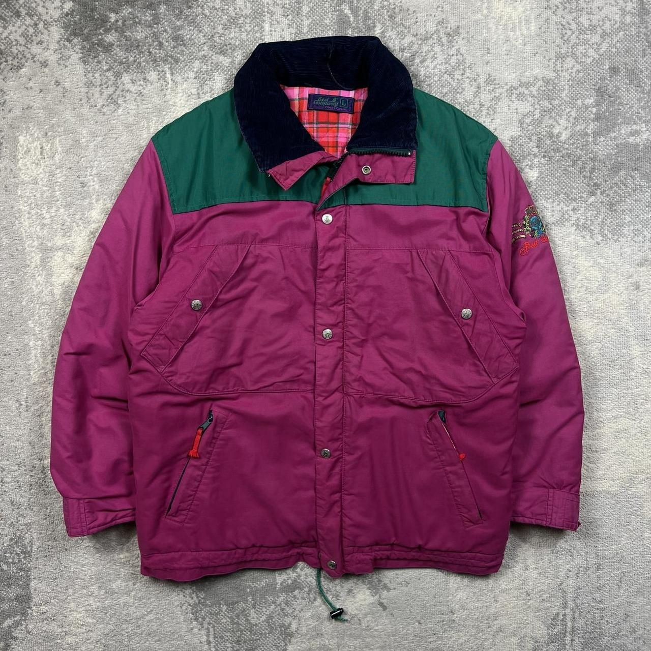 Vintage 90s Best Company Padded Jacket Large Mens Olmes Carretti Made in Italy