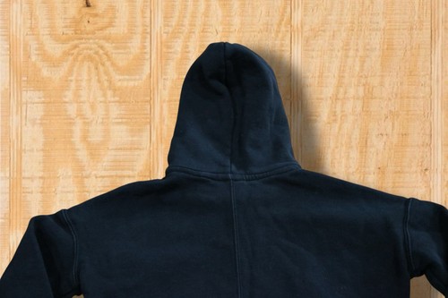 Nike Sportswear Big Girls Medium Black Logo Graphic Fleece Pullover Hoodie - Picture 10 of 12