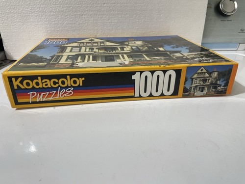Bluebonnet Drive Texas VTG 1998 NEW Kodacolor 1000 pc Jigsaw Puzzle Sealed  - Picture 2 of 5
