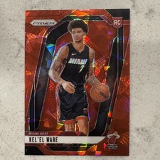2024-25 Panini Prizm Basketball - Kel’el Ware (RC) - Red Ice #248