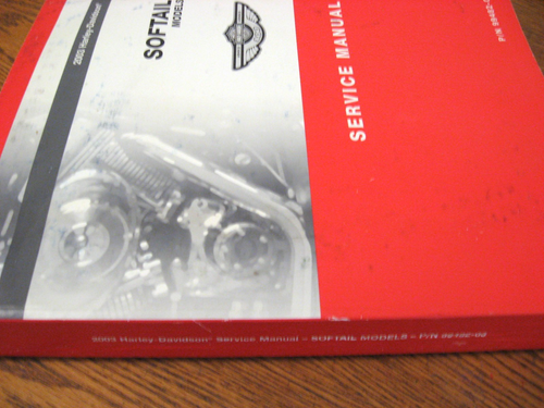 2003 Harley-Davidson Softail SERVICE Shop Workshop MANUAL Fatboy Night Train Xln - Picture 2 of 4
